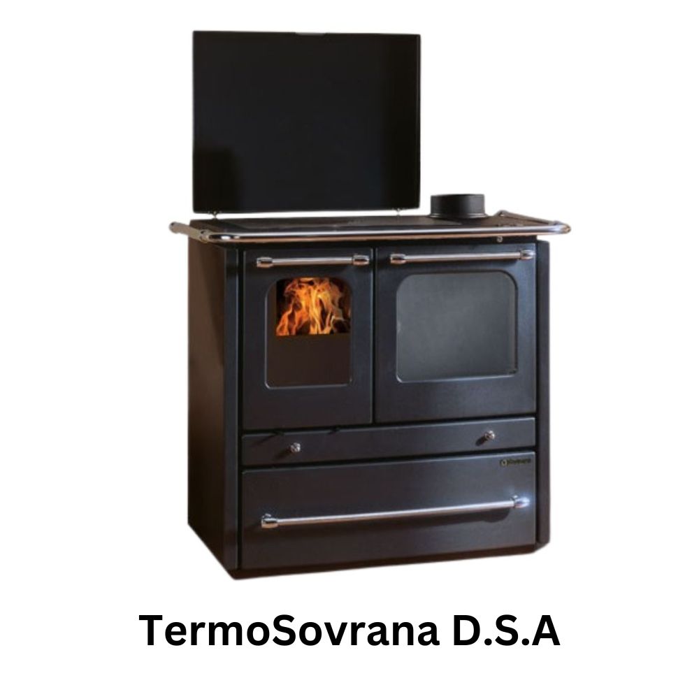 Italian Wood-Burning Cook Stove with Water Jacket